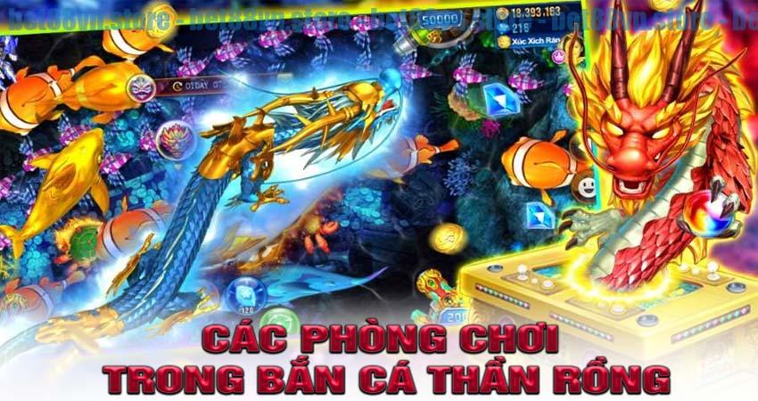 Các Phòng Chơi Trong Bắn Cá Thần Rồng